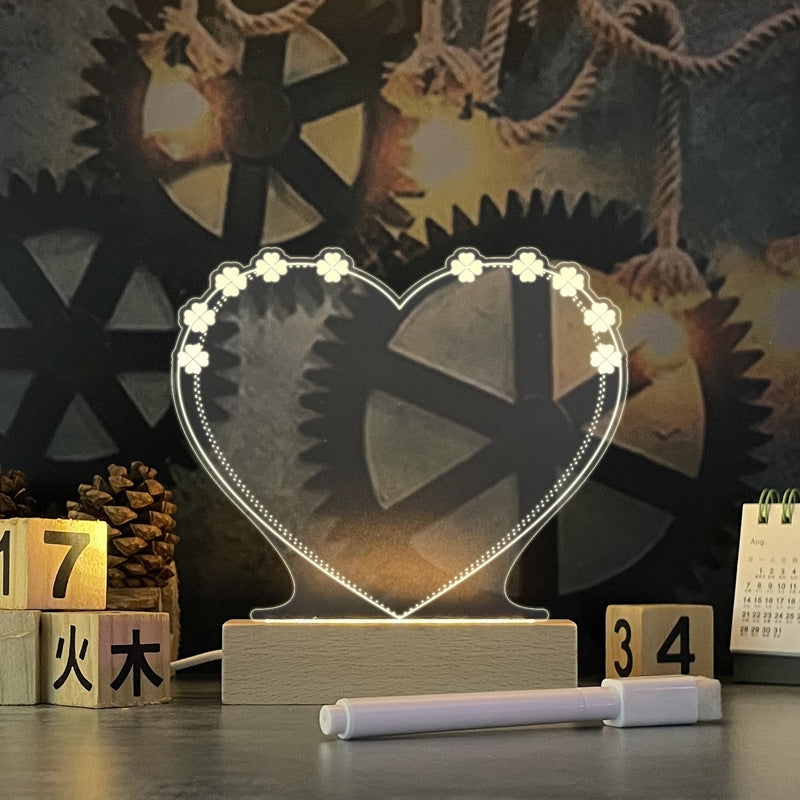Creative Note Board with Led Night