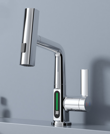 Intelligent Digital Display Faucet Pull-out