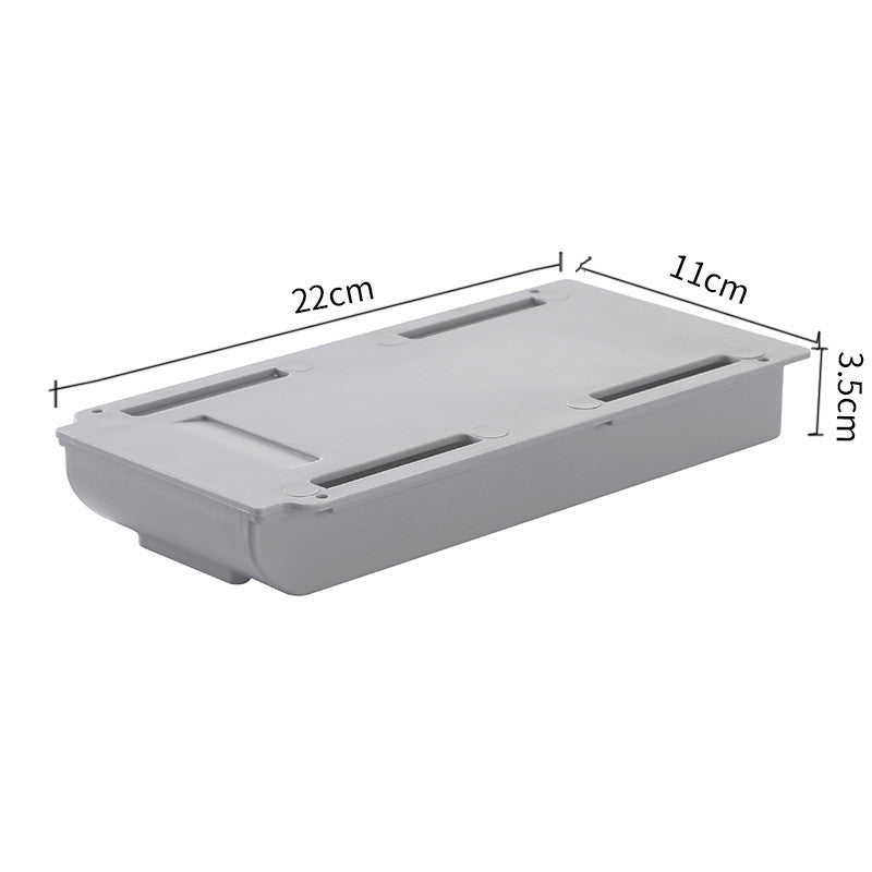 Hidden Drawer Storage Box Under The Desk