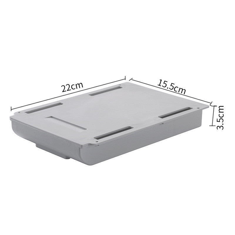 Hidden Drawer Storage Box Under The Desk