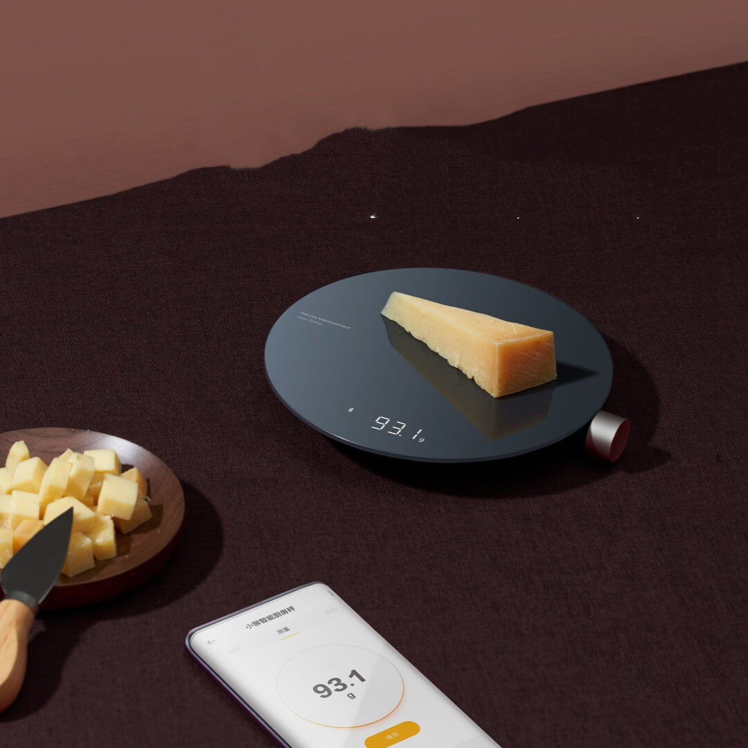 La cocina elegante de la precisión moderó la escala de cristal 1-3kg de la hornada del APP de la pantalla LED