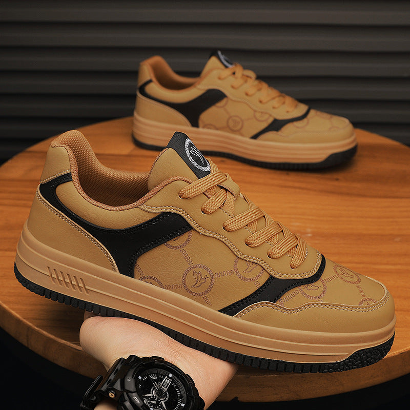Zapatillas deportivas informales, versátiles y transpirables con bloques de colores a la moda