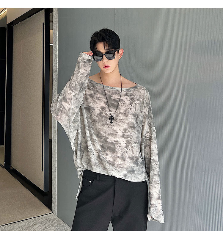 Men's Fashion Personality Tie-dye T-shirt