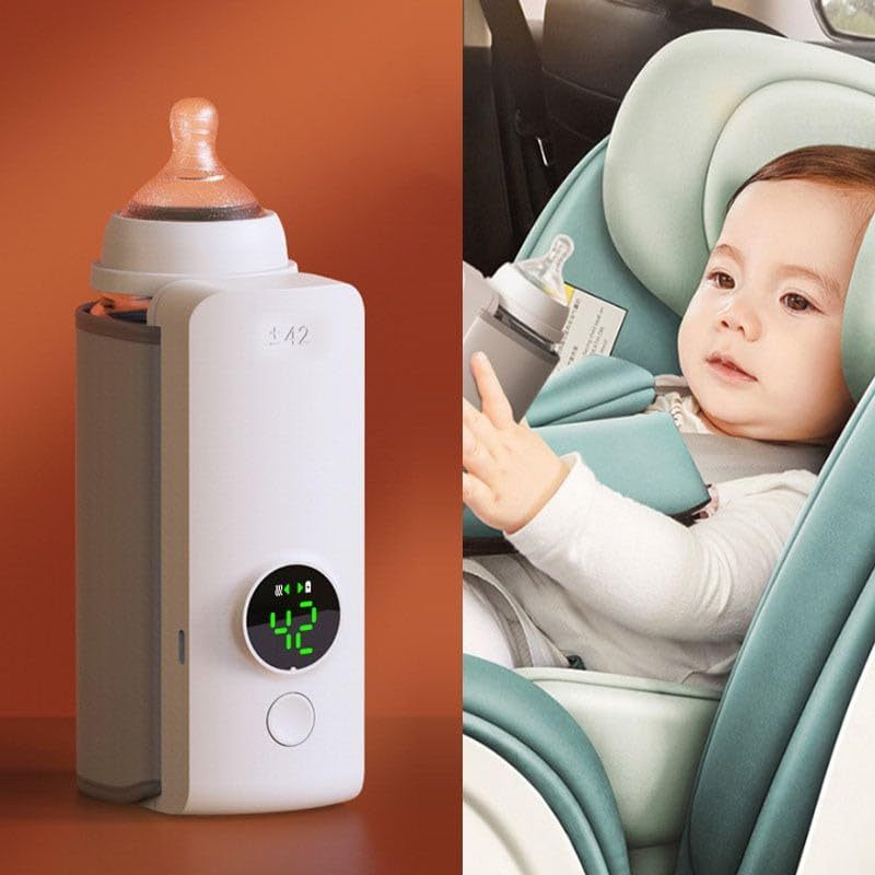 Wireless Portable Universal Baby Bottle Warmer with Heating Bag with Universal Insulation Sleeve
