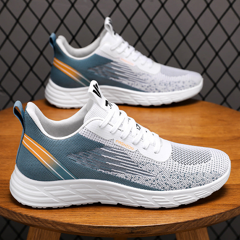 Sports Shoes Spring Style Breathable Flyknit Casual Pumps
