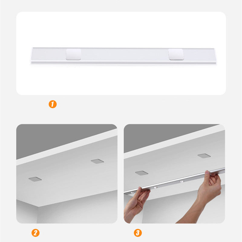 Tira de luz corrugada recargable