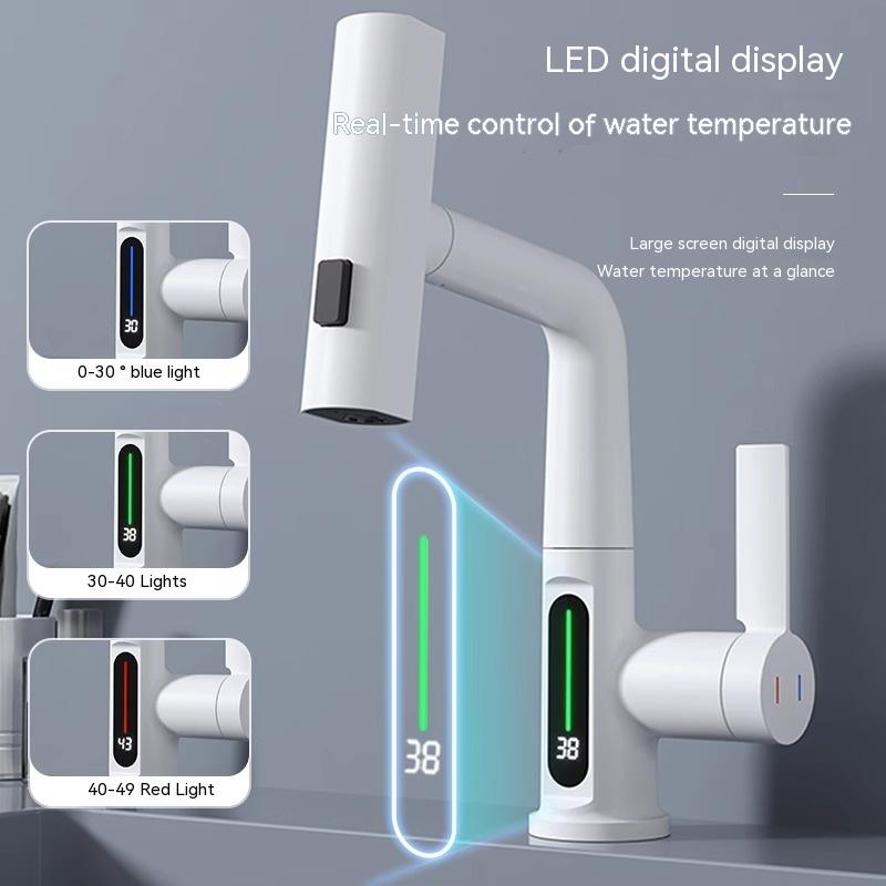 Intelligent Digital Display Faucet Pull-out