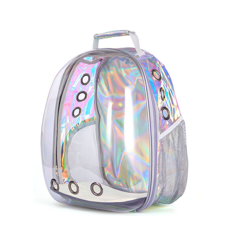 Bolsa para gatos Bolsa espacial para mascotas completamente transparente