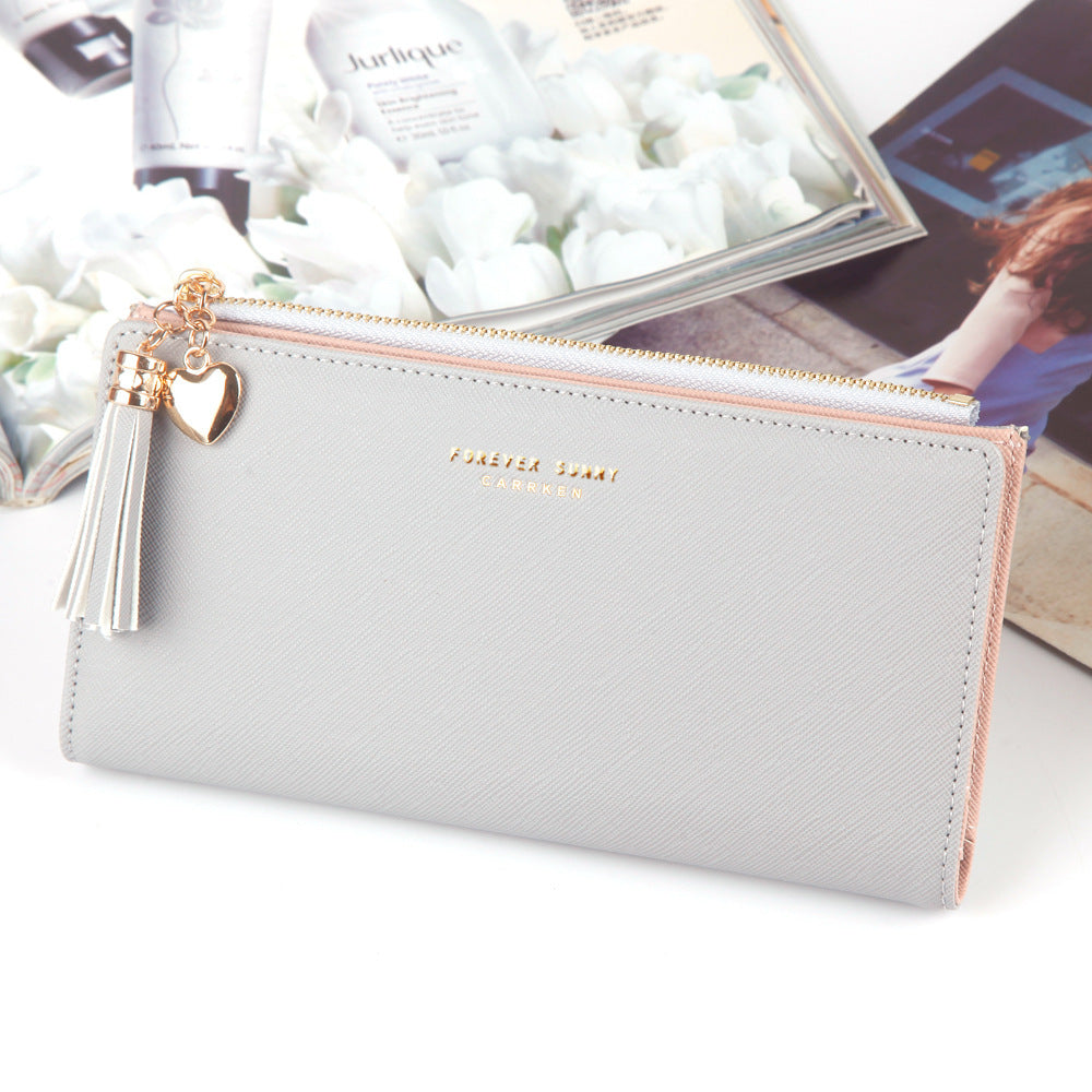 Long Wallet Ladies Student Fashion Tassels