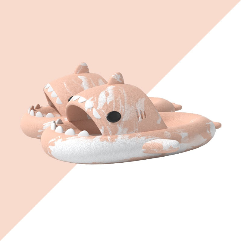 Two-color Shark Sandals
