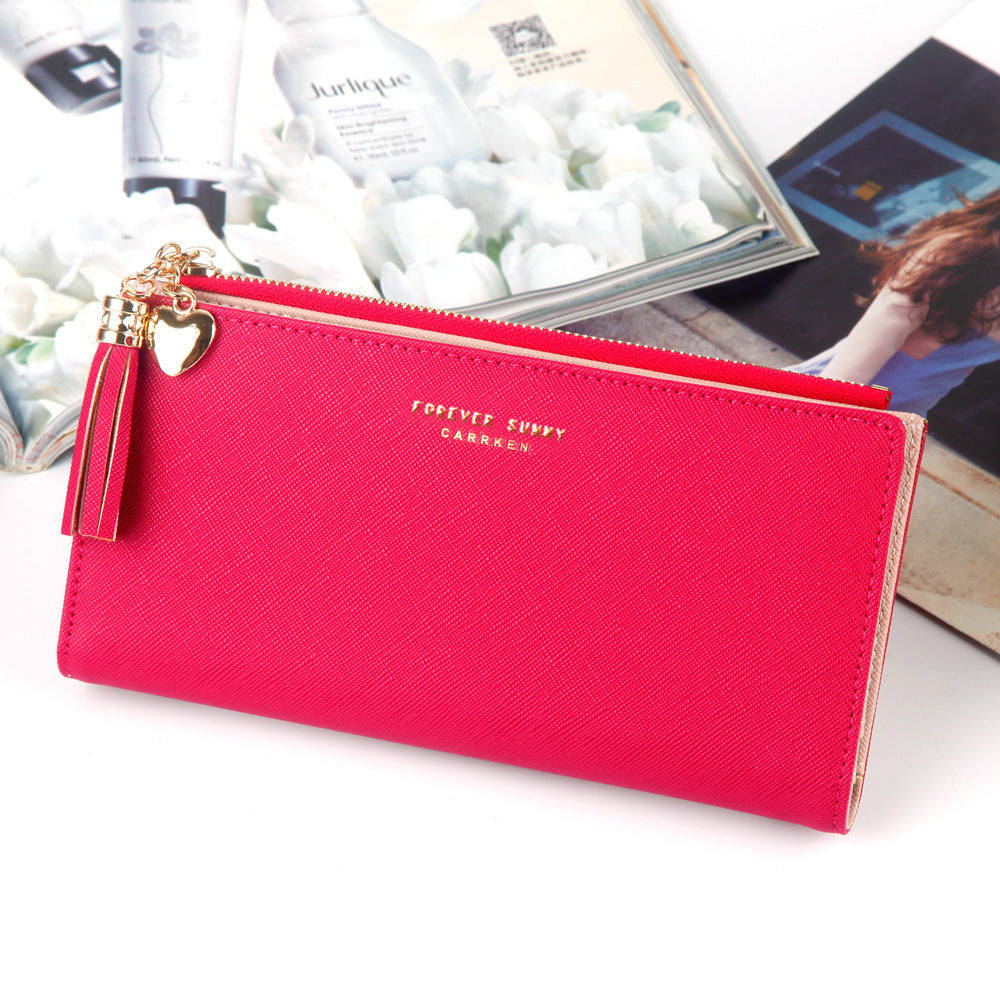 Long Wallet Ladies Student Fashion Tassels