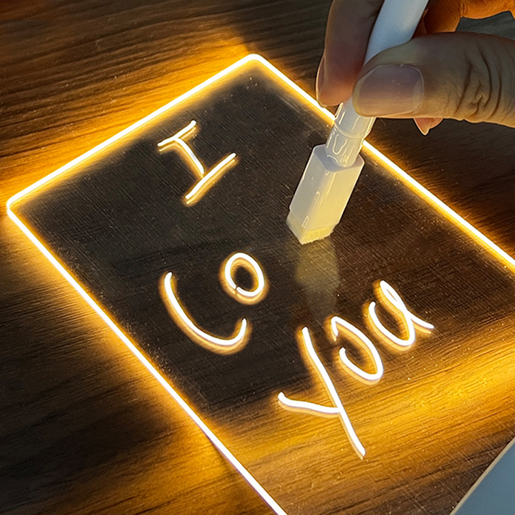 Creative Note Board with Led Night