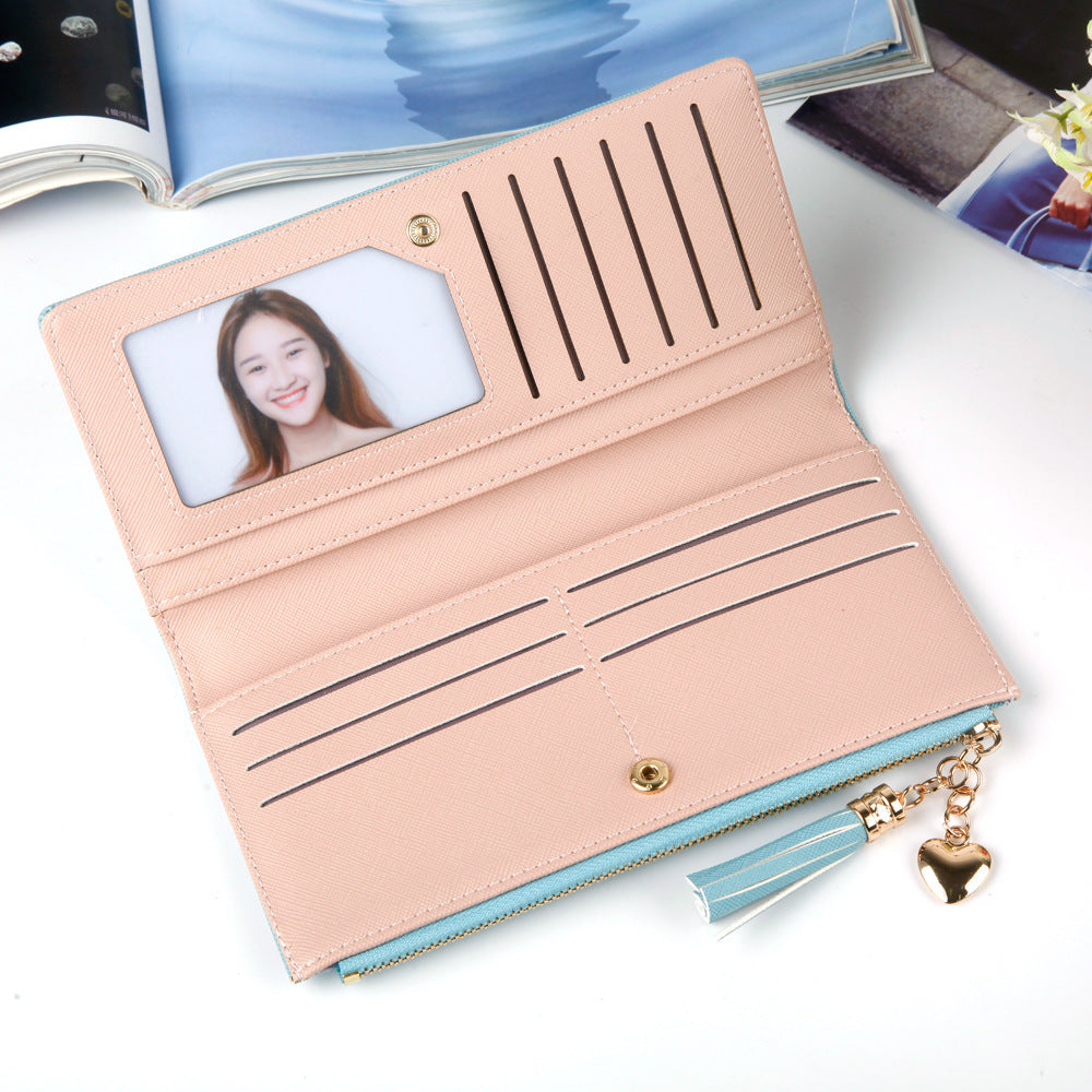 Long Wallet Ladies Student Fashion Tassels