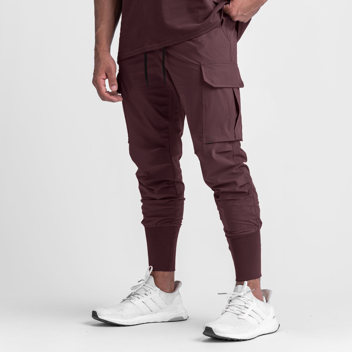 Pantalones casuales de ejercicio para hombres musculosos Fitness delgados