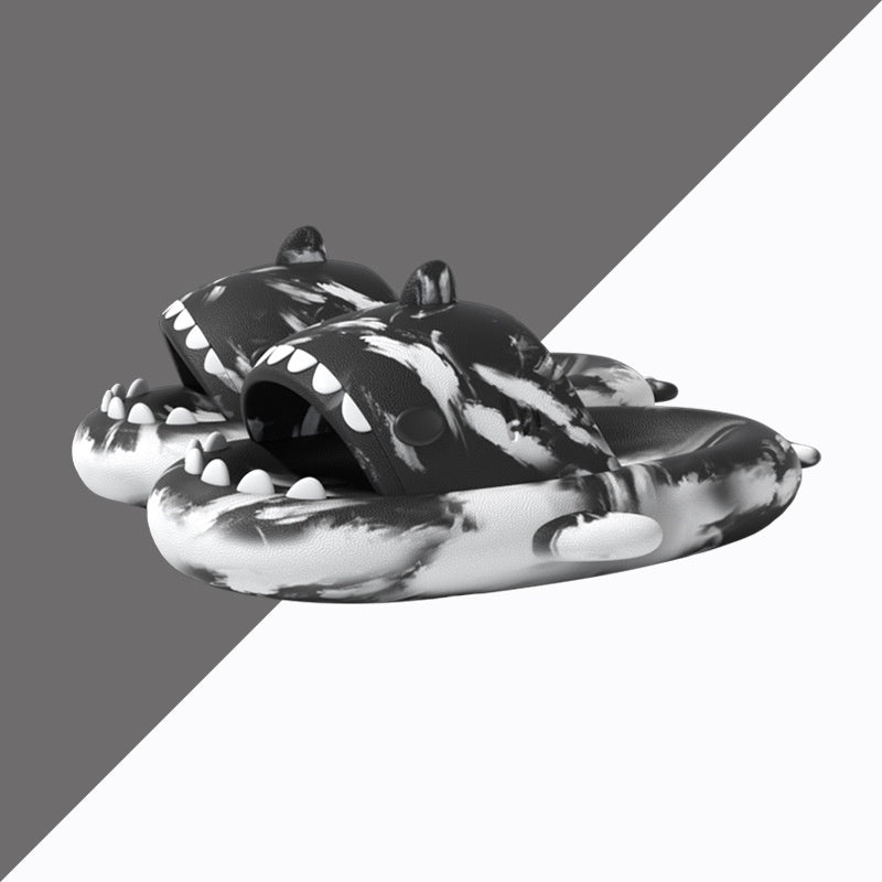 Two-color Shark Sandals