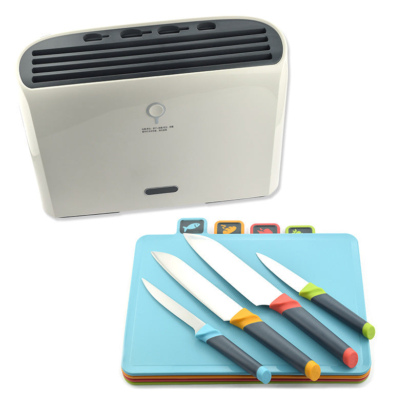 Cutting Board Cutter With Disinfecting Function Knife Holder