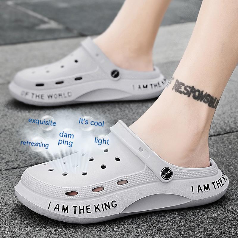 Zapatillas de playa informales, transpirables, ligeras y de moda para hombre