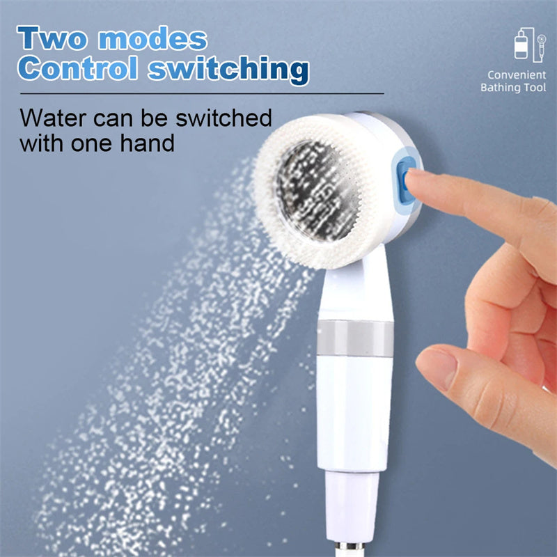 portable waterproof electric shower, rechargeable battery