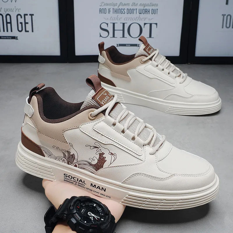 New Spring Summer Board Shoes Men's Casual Fashion Sports Flat Shoes Trendy Casual And Comfortable Men's Shoes