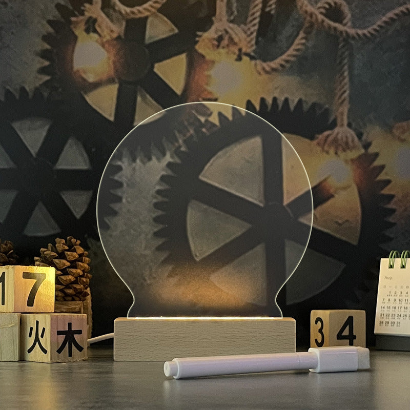 Creative Note Board with Led Night