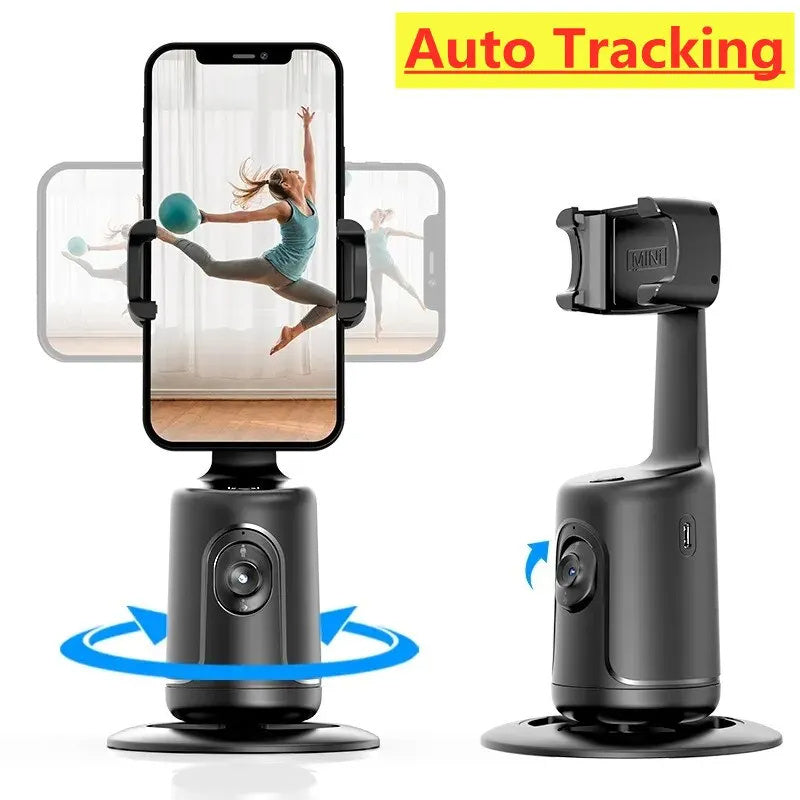 360 Auto Face Tracking Gimbal AI Intelligence Gimbal Face Tracking Phone Holder
