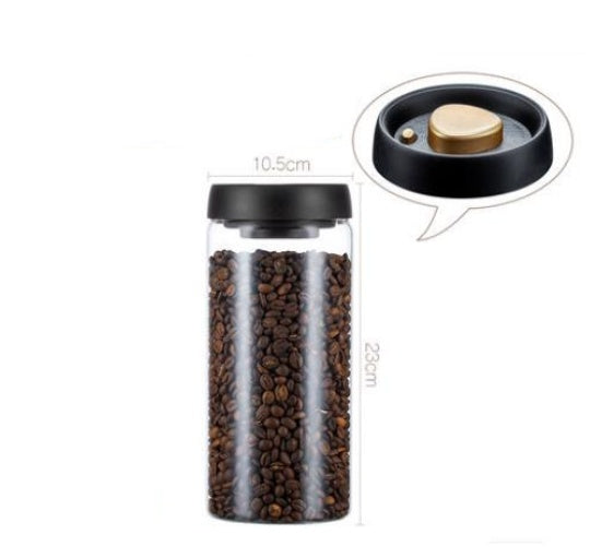 vacuum sealed jars, airtight glass container