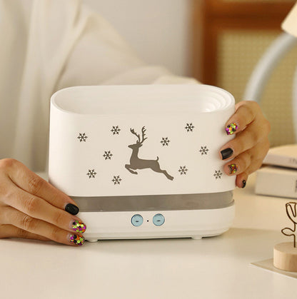 Elk Flame Humidifier, Quiet Atmosphere Lamp for Home