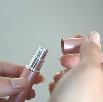 Aluminum Portable Perfume Spray Bottle