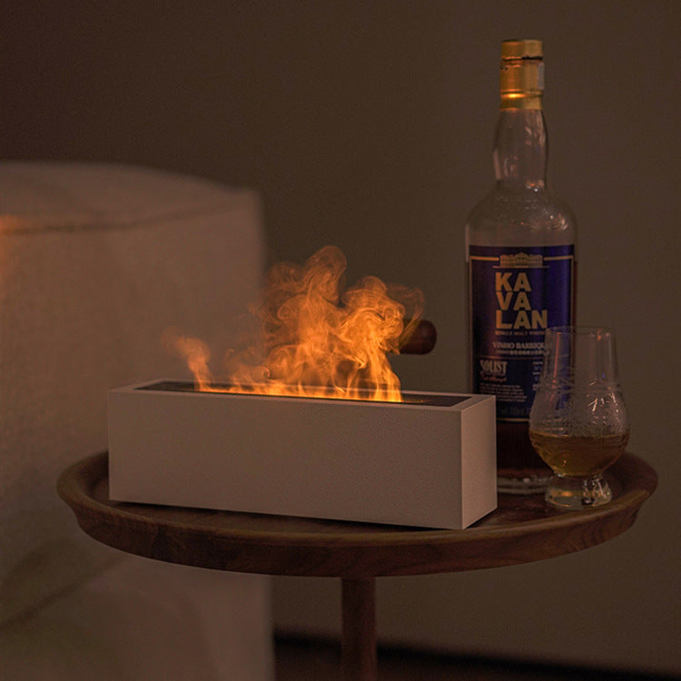 RGB Flame Aroma Diffuser Humidifier
