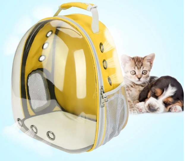 Bolsa para gatos Bolsa espacial para mascotas completamente transparente