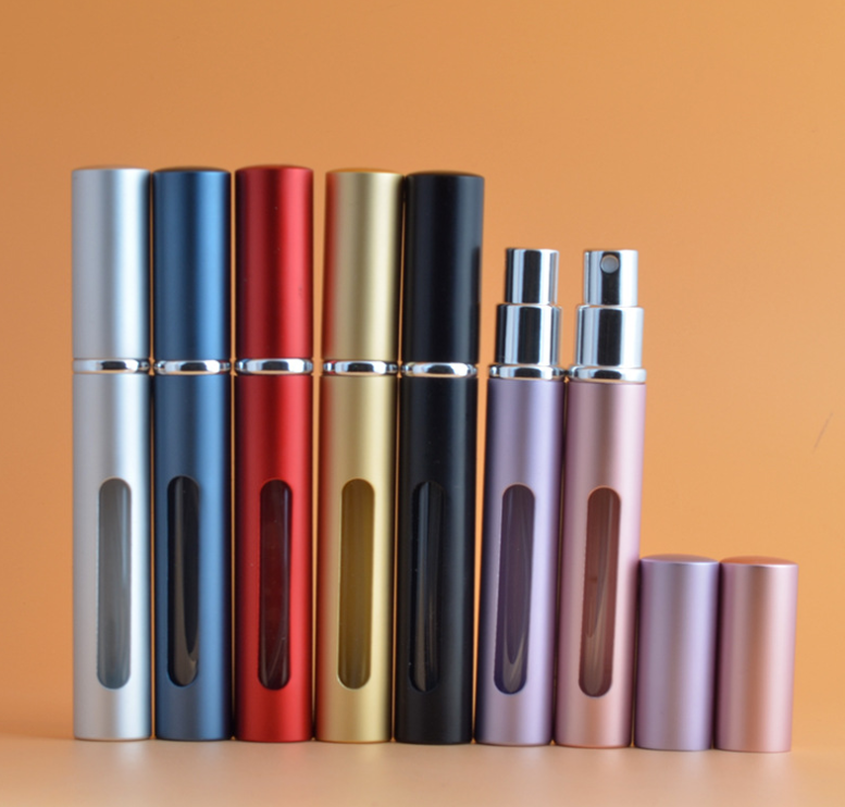 Aluminum Portable Perfume Spray Bottle
