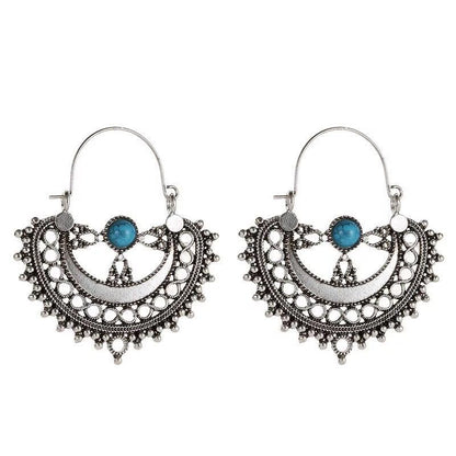 Carved earrings