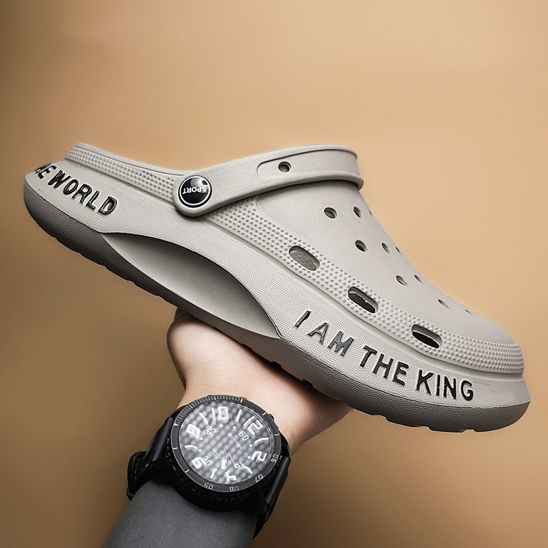 Zapatillas de playa informales, transpirables, ligeras y de moda para hombre