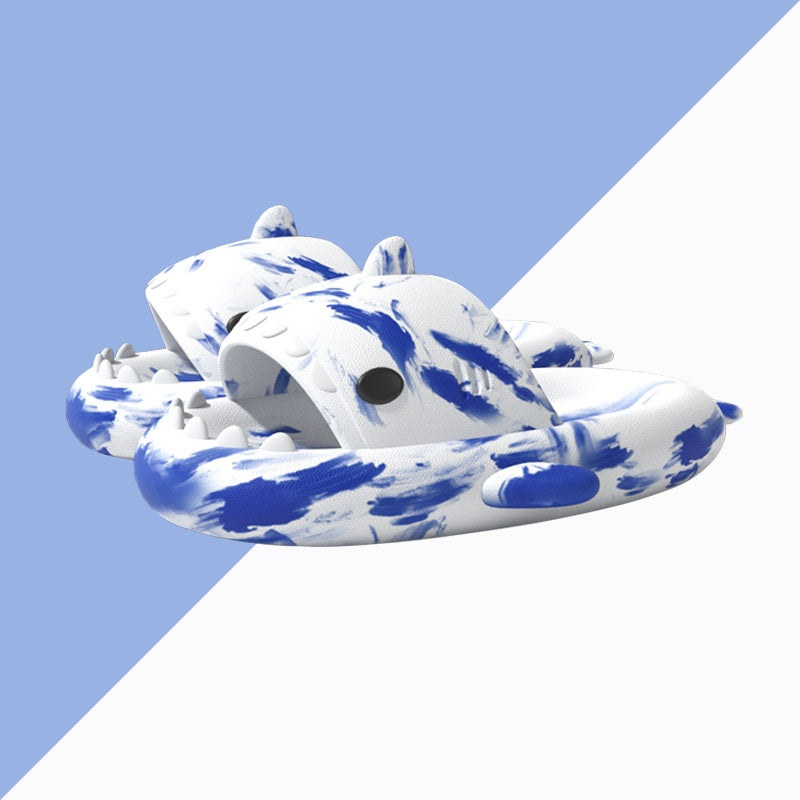 Two-color Shark Sandals