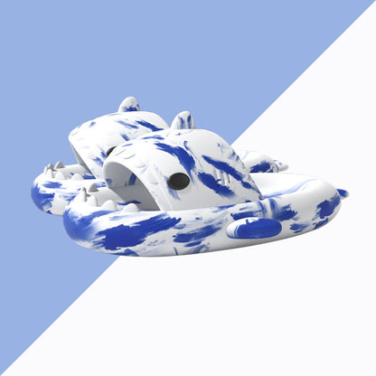 Two-color Shark Sandals