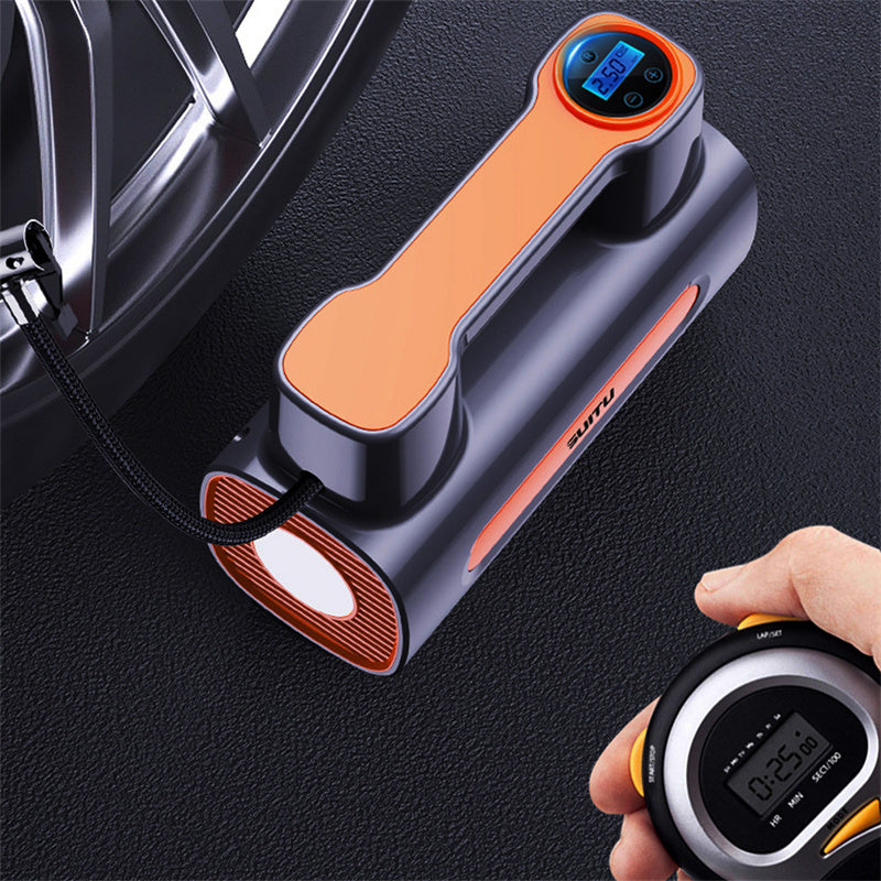 Tire Inflator 12V DC, Portable Compressor Electric