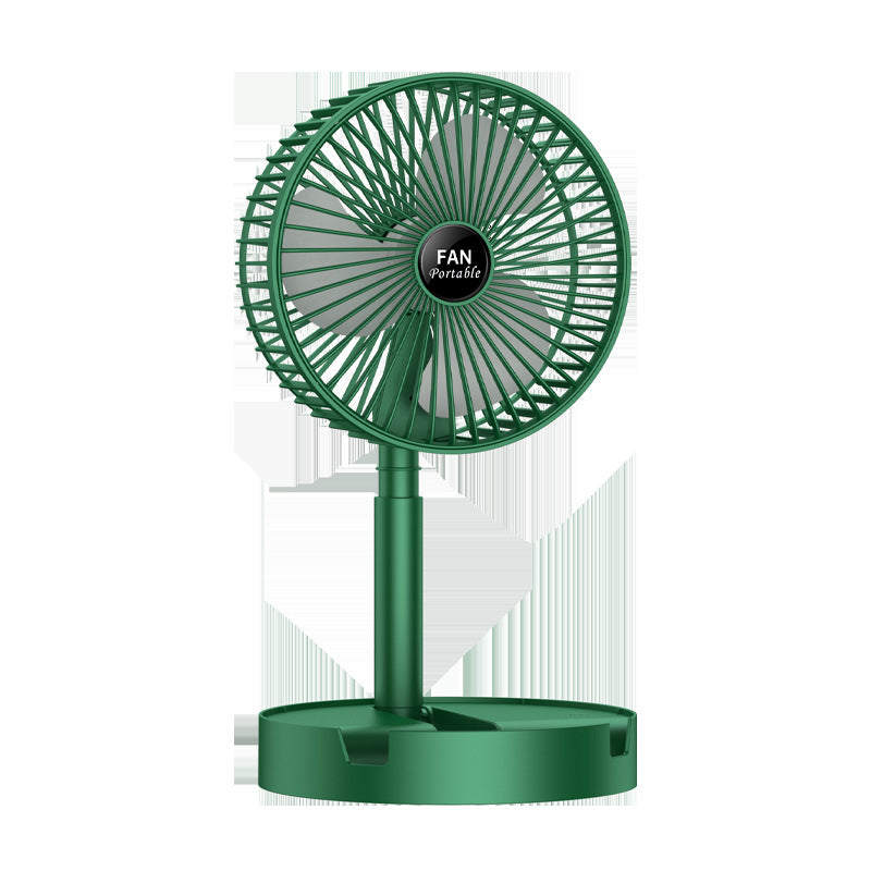 Desktop Home Telescopic Folding USB Charging Fan Portable