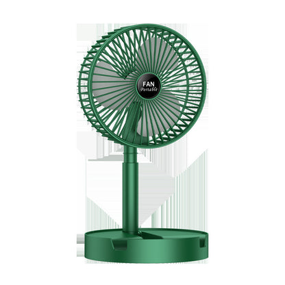 Desktop Home Telescopic Folding USB Charging Fan Portable