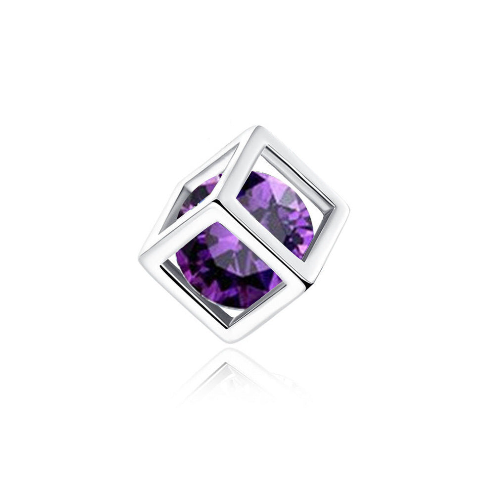Square diamond pendant