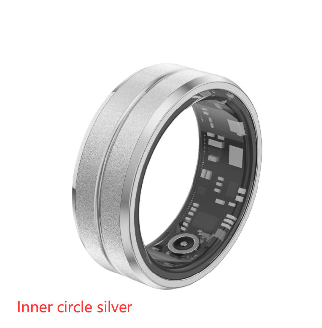 Smart Ring Heart Rate Monitoring Blood Oxygen Multi-sport Modes Waterproof
