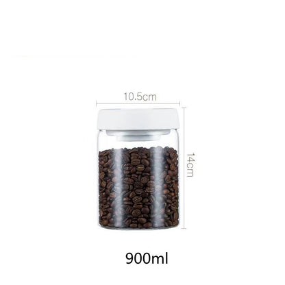 vacuum sealed jars, airtight glass container