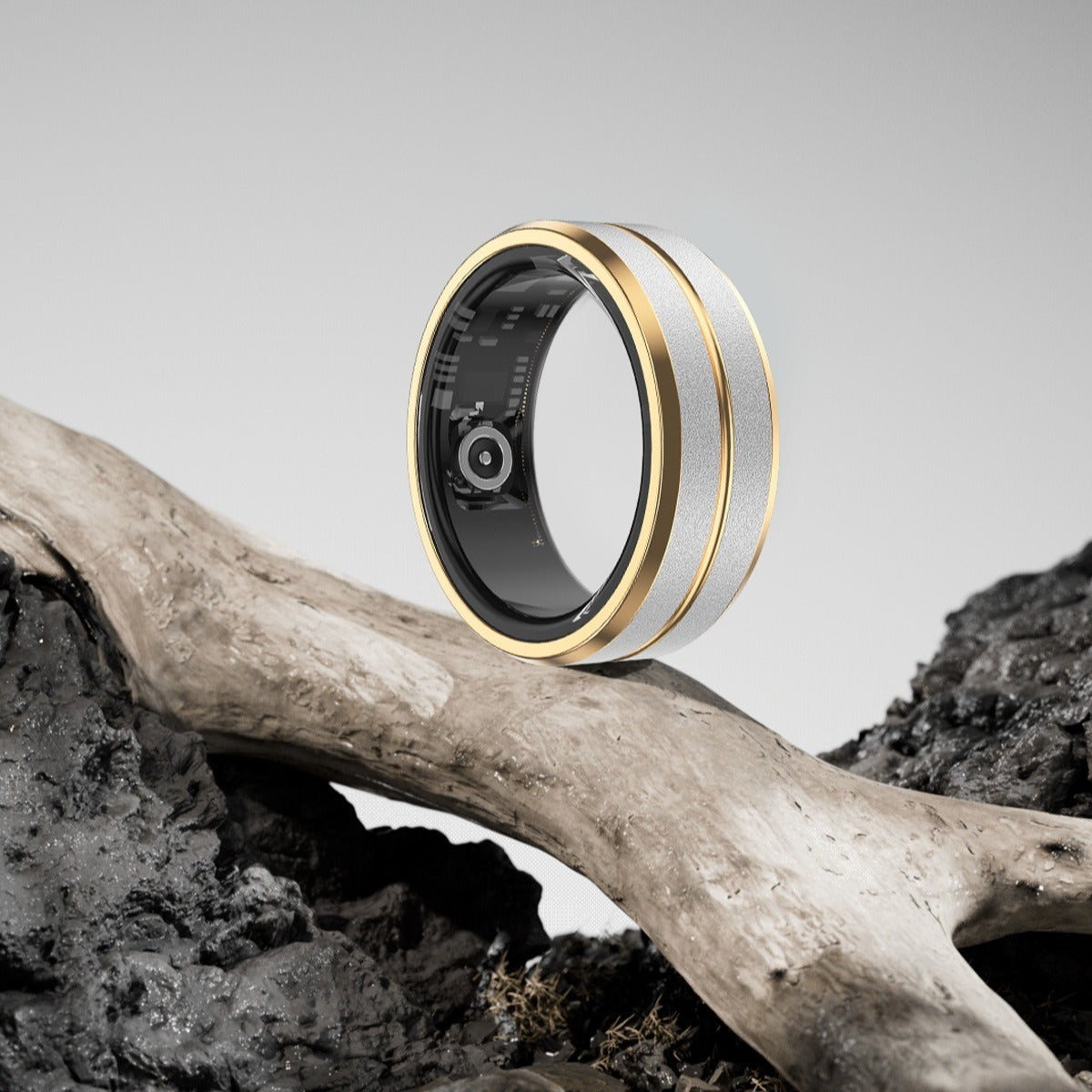 Smart Ring Heart Rate Monitoring Blood Oxygen Multi-sport Modes Waterproof