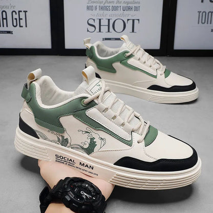 New Spring Summer Board Shoes Men's Casual Fashion Sports Flat Shoes Trendy Casual And Comfortable Men's Shoes