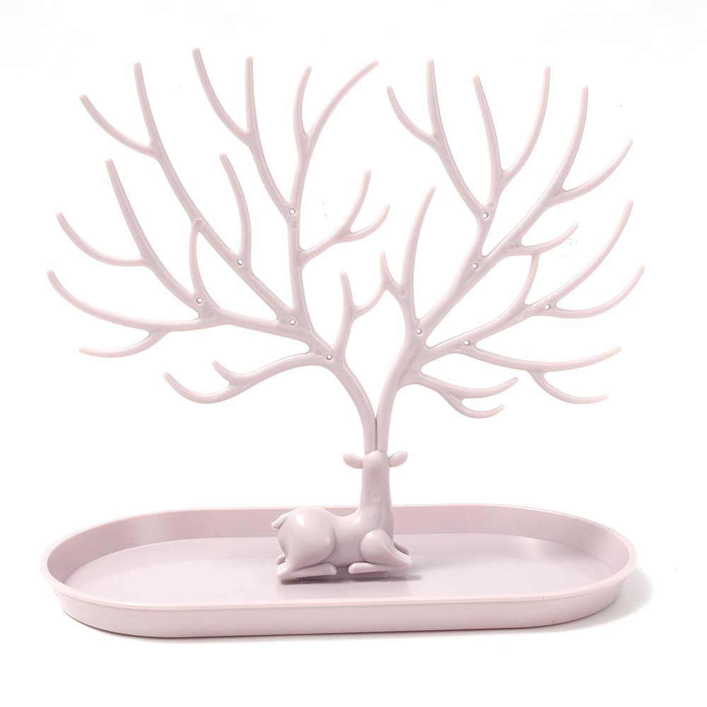 deer jewelry display stand