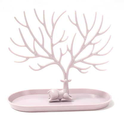 deer jewelry display stand