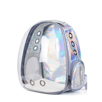 Bolsa para gatos Bolsa espacial para mascotas completamente transparente