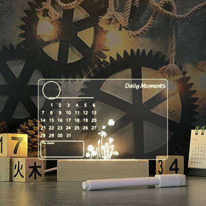 Creative Note Board with Led Night