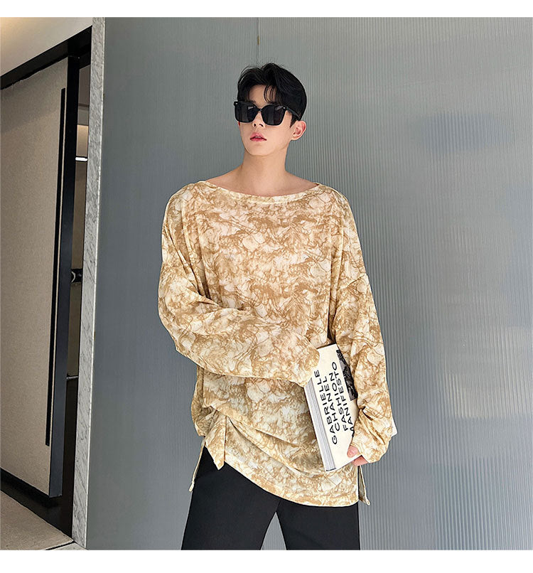 Men's Fashion Personality Tie-dye T-shirt