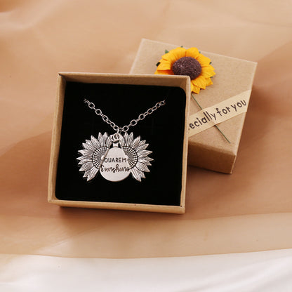 Sunflower Necklace