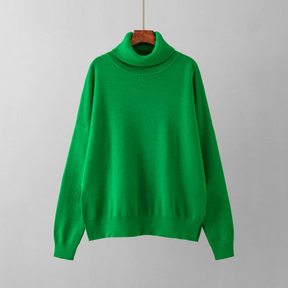 Women's Fashion Loose Turtleneck Sweater